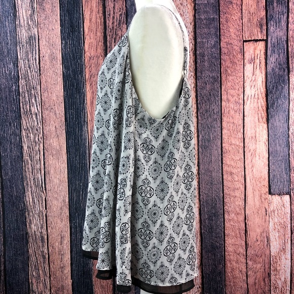 Torrid 2X Chiffon Double Layer Strappy Cami Tank - Picture 4 of 6